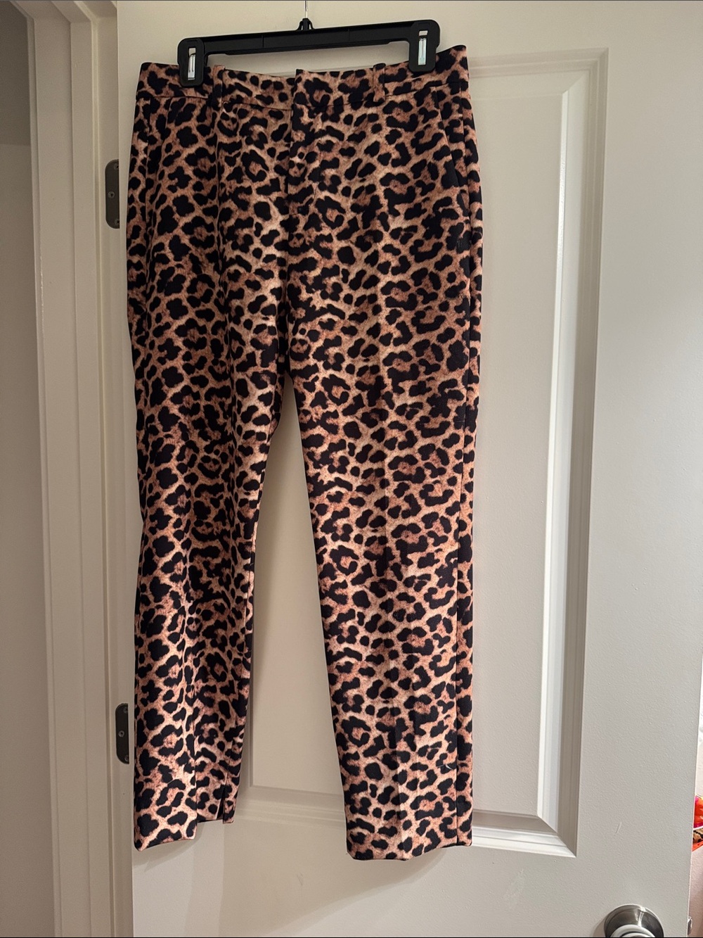 Zara Brown and Black Leopard Print pants